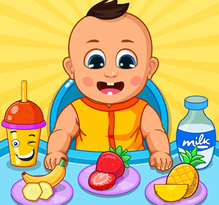 Chaqaloq parvarishi: bolalar va chaqaloq o'yini