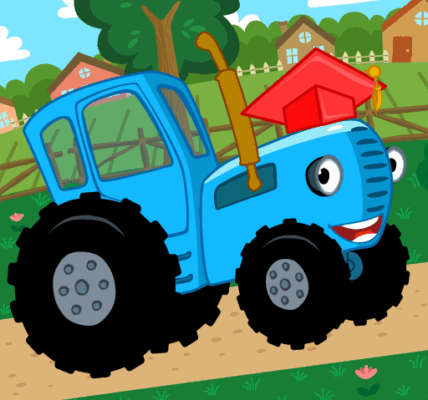 Moviy traktor: Kichkintoylar o'yini